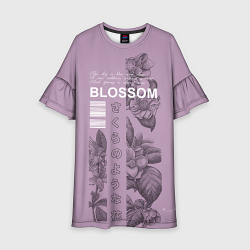 Детское платье Blossom / 3D-принт – фото 1