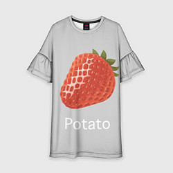 Детское платье Strawberry potatoes