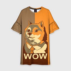 Детское платье Doge Wow