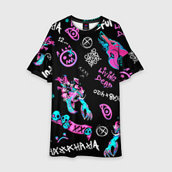Платье клеш для девочки CS GO, цвет: 3D-принт