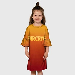 Платье клеш для девочки FarCry6, цвет: 3D-принт — фото 2