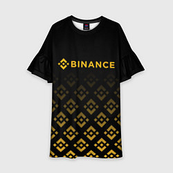 Детское платье BINANCE БИНАНС БИРЖА