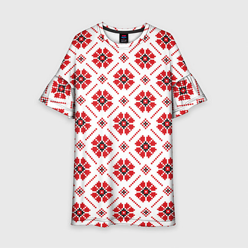 Детское платье Славянская одежда / 3D-принт – фото 1