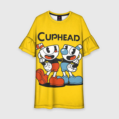 Детское платье CUPHEAD / 3D-принт – фото 1