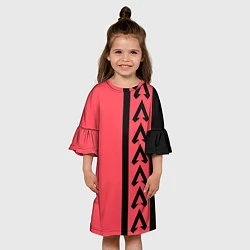 Платье клеш для девочки Apex Legends, цвет: 3D-принт — фото 2