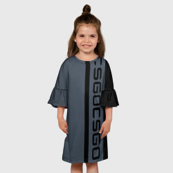 Платье клеш для девочки CSGO, цвет: 3D-принт — фото 2