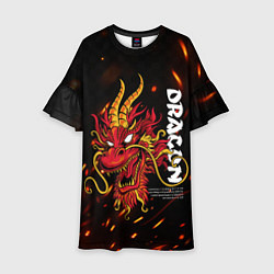 Детское платье Dragon Огненный дракон