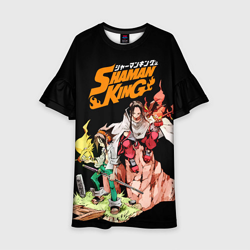 Детское платье Шаман Кинг Ремейк аниме / 3D-принт – фото 1