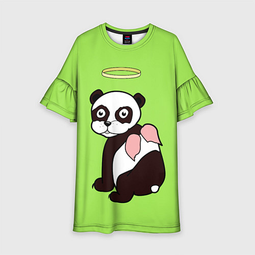Детское платье Святая панда / 3D-принт – фото 1