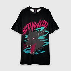 Детское платье Волк StayWild