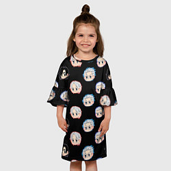 Платье клеш для девочки DMC Pattern, цвет: 3D-принт — фото 2