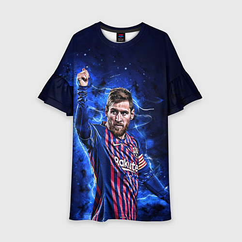Детское платье Lionel Messi Barcelona 10 / 3D-принт – фото 1