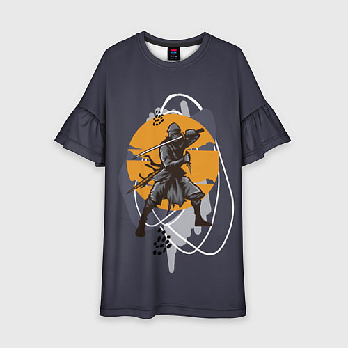 Детское платье Ниндзя / 3D-принт – фото 1