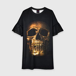 Детское платье Golden Skull