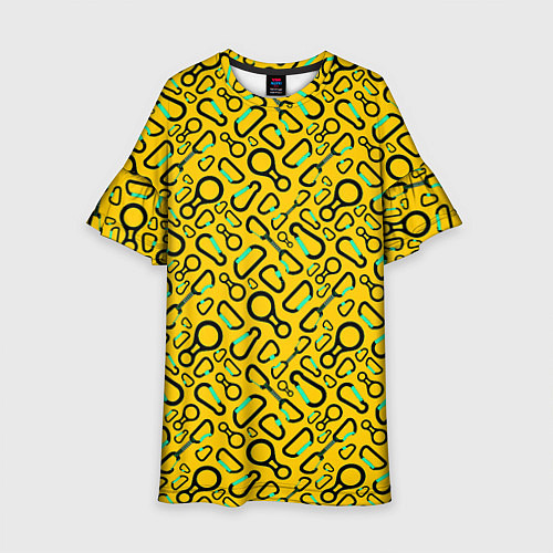 Детское платье Альпинист / 3D-принт – фото 1