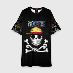 Детское платье Пираты Соломенной Шляпы One Piece
