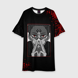 Детское платье МАГИЧЕСКАЯ БИТВА SUKUNA