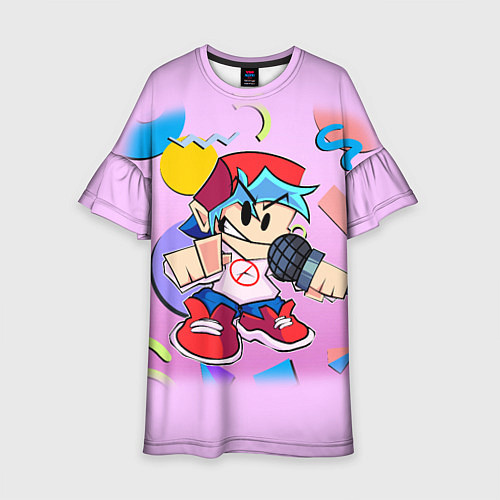 Детское платье Friday Night Funkin парень / 3D-принт – фото 1