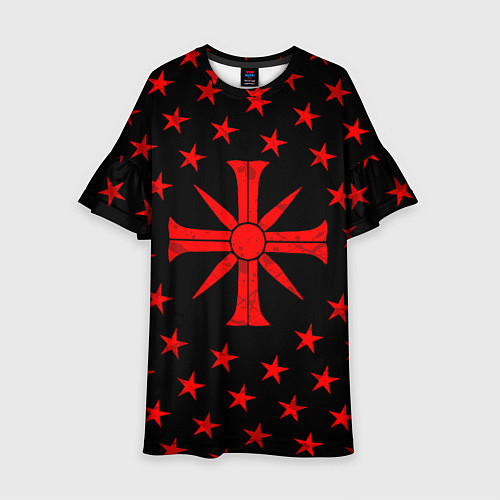 Детское платье FAR CRY 5 SINNER СЕКТА / 3D-принт – фото 1