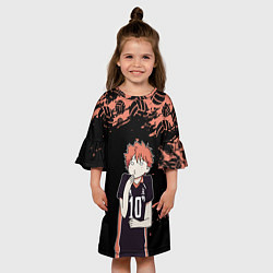 Платье клеш для девочки ХИНАТА HINATA, цвет: 3D-принт — фото 2