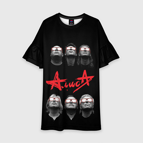 Детское платье АЛИСА / 3D-принт – фото 1