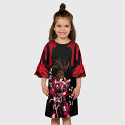 Платье клеш для девочки Аниме Дороро Dororo, Хяккимару, цвет: 3D-принт — фото 2