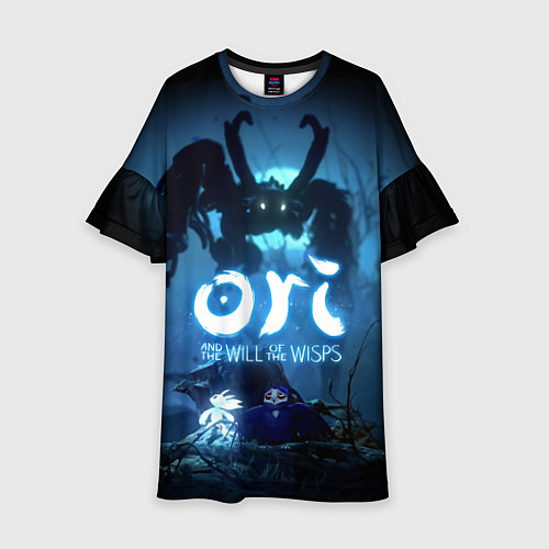 Детское платье Крик, Ори и Ку / 3D-принт – фото 1