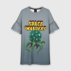 Детское платье Space Invaders Old game Z