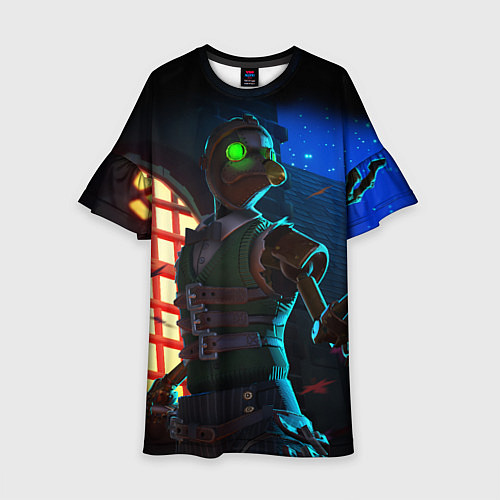 Детское платье Darwin Project спина Z / 3D-принт – фото 1