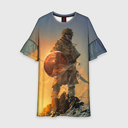 Детское платье Винланд стоит на скале сага