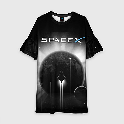 Детское платье Space X / 3D-принт – фото 1
