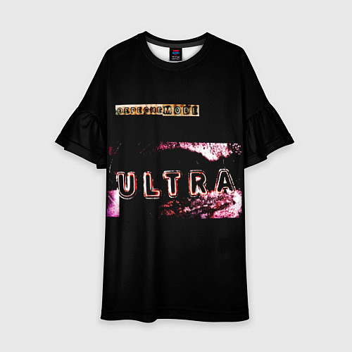 Детское платье Ultra - Depeche Mode / 3D-принт – фото 1
