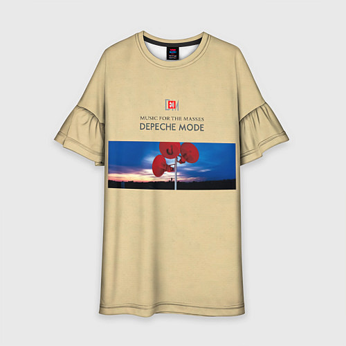 Детское платье Music for the Masses - / 3D-принт – фото 1