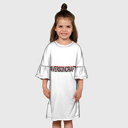 Платье клеш для девочки Aversonosnova, цвет: 3D-принт — фото 2