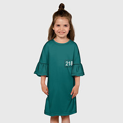 Платье клеш для девочки Персонаж 218, цвет: 3D-принт — фото 2