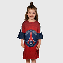 Платье клеш для девочки Paris Saint-Germain, цвет: 3D-принт — фото 2