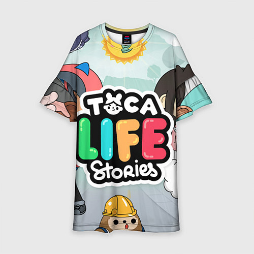 Детское платье Toca Life: Stories / 3D-принт – фото 1