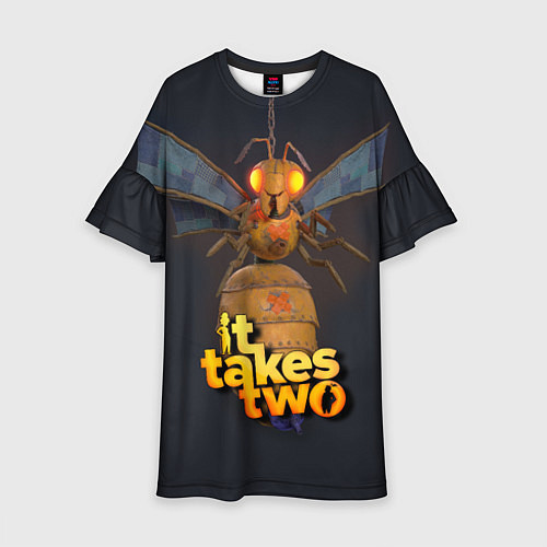 Детское платье It Takes Two БОСС КОРОЛЕВА ОС / 3D-принт – фото 1