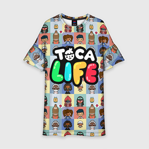 Детское платье Toca Life / 3D-принт – фото 1