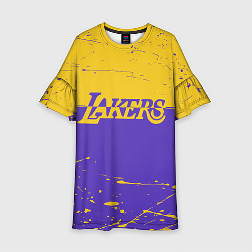 Детское платье Kobe Bryant - Los Angeles Lakers - NBA / 3D-принт – фото 1