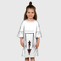 Платье клеш для девочки Берсерк berserk, цвет: 3D-принт — фото 2