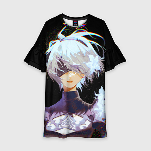 Детское платье Венецианская девушка Nier automata 2b / 3D-принт – фото 1