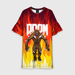 Детское платье DOOM IMP FIRE AND MONSTER