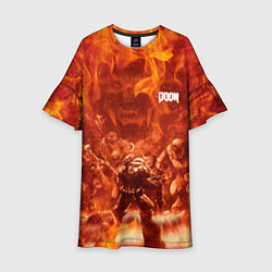 Детское платье Hell Monster vs Doom