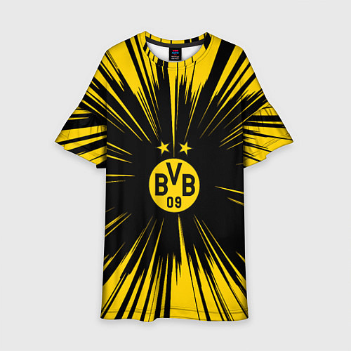 Детское платье Borussia Dortmund Crush Theme / 3D-принт – фото 1