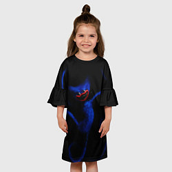 Платье клеш для девочки POPPY PLAYTIME - ИГРУШКА ХАГГИ ВАГГИ, цвет: 3D-принт — фото 2