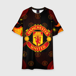 Детское платье MANCHESTER UNITED FIRE STYLE SPORT ПЛАМЯ