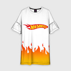 Детское платье Hot Wheels Logo Fire