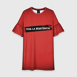 Детское платье VIVA LA RESISTENCIA