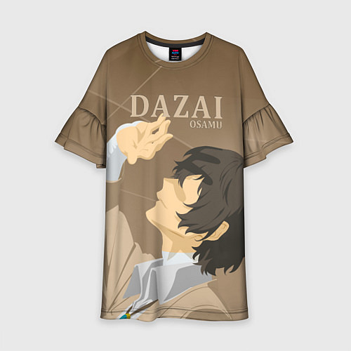 Детское платье Дазай Осаму Dazai Osamu, bungou stray dogs образ / 3D-принт – фото 1